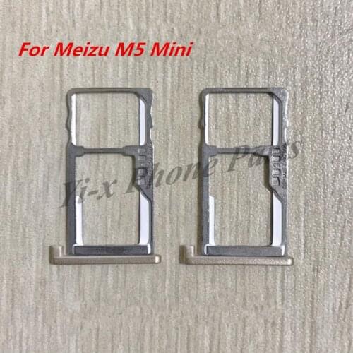 1PCS SIM Card Slot Tray Holder Adapters for Meizu M5 Mini / Meilan 5
