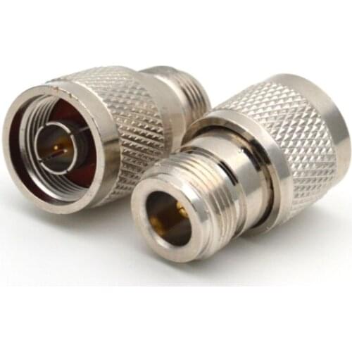 10pcs New Adapter N Male Plug to N Female Jack straight RF Coaxia Connectors