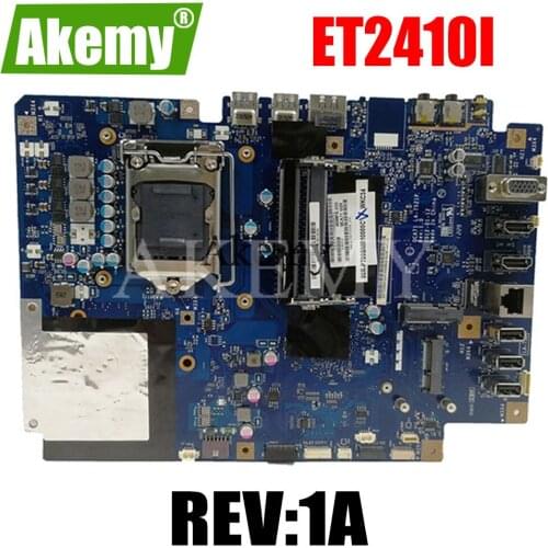 Akemy PCA70 LA-7522P REV:1A AIO PC motherboard For Asus ET2410I ET2410 Test onboard mainboard