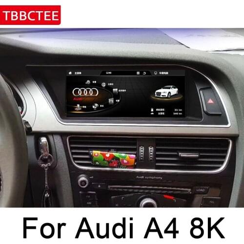 For Audi A4 8K 2013~2016 MMI Android Car Multimedia player GPS Navi Map Stereo Bluetooth 1080p IPS Screen WiFi Head Unit