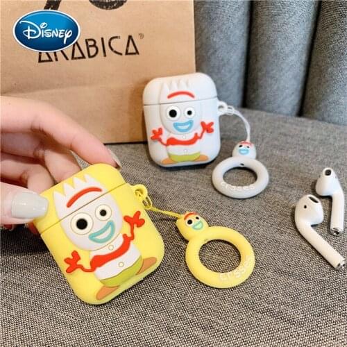 Toy Story Fork AirPods1.2 Bluetooth wireless headset protective cover silicone anti-fall soft shell creative gift