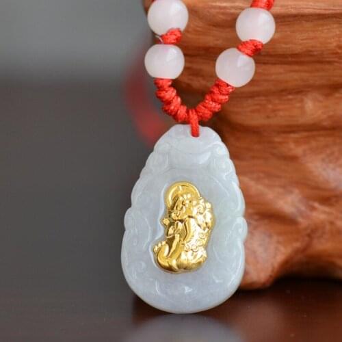Hetian Jade Pendant For Men Women High Quality Jade Pendant Necklace Unisex Hot Sale