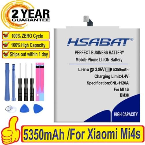 HSABAT Xiaomi Mi 4S Phone Batteries China