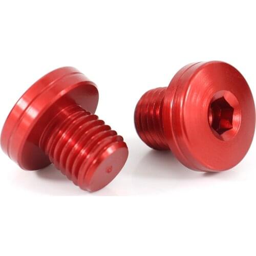 M10*1.25 Mirror Hole Plugs Cover Screw Bolt Universal Fit For Ducati Hypermotard 821 939 HyperStrada 821 Scrambler MONSTER S2R