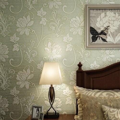 Beibehang European non-woven wallpaper washed thick cloud stereoscopic 3D living room bedroom wallpaper background wallpaper