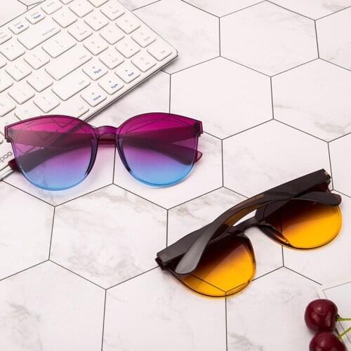 Same sunglasses, mens one-piece transparent candy round clear glasses frame armacao de oculos redondo ukraine gafas geek tmall
