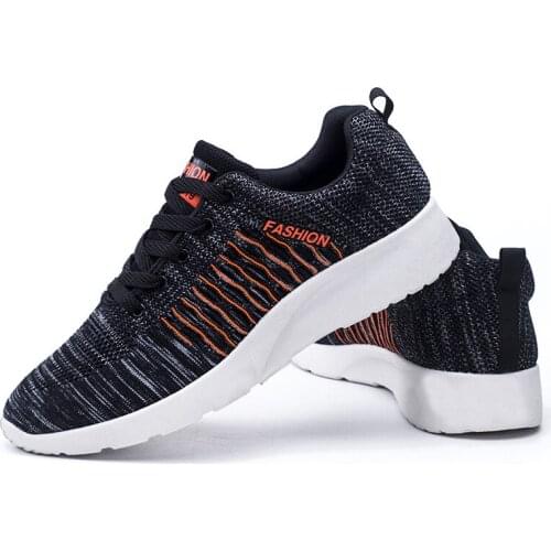 Casual Shoes for Men Fashion Comfortable Breathable Sneakers Mens Lace-up Running Shoes