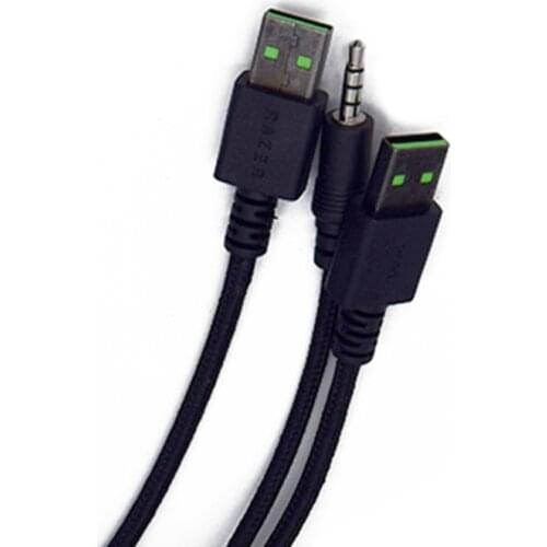 Durable Nylon USB Keyboard Cable Replacement Wire for razer BlackWidow Elite Gaming keyboard