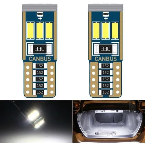 W5W LED T10 Canbus Bulbs On Car Diode Lamp Ambient Interior Light Automotive Goods For BMW Mercedes Benz Audi Honda Ford Toyota