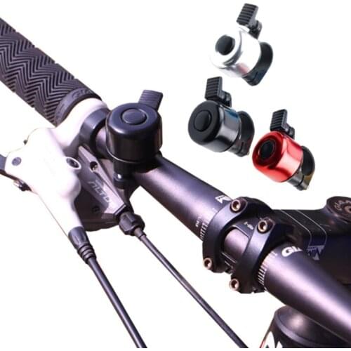2021 Aluminum Alloy Bike Handlebar Bell Horn Ring Kids Scooter Mini Alarm Ordinary Bicycle Bell Outdoor Sport Cycling Accessorie