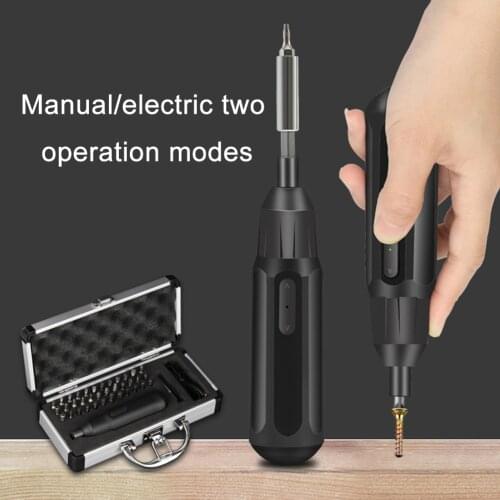 Brushless Electrical Screwdriver Battery Cordless Set Hand 3.6V Rechargeable Powerful Drill Bit Portable Power Repair Tools