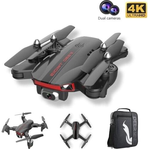 BTRC 2021 New LU8 Drone 4K Professional High-Definition Dual Camera With GPS 5G WIFI FPV Real-Time Transmission RC Distance 2km