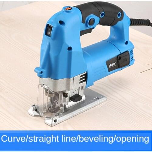 Household electric saw, electric multifunctional woodworking jig saw, metal wood panel, woodworking cutting machine, etched saw