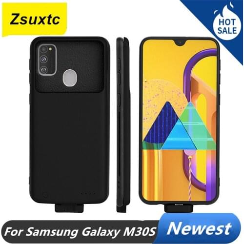 For Samsung Galaxy M30S Battery Case M 30S 5000 Mah Smart Charger Bank Power Case For Samsung Galaxy M30S Battery Case