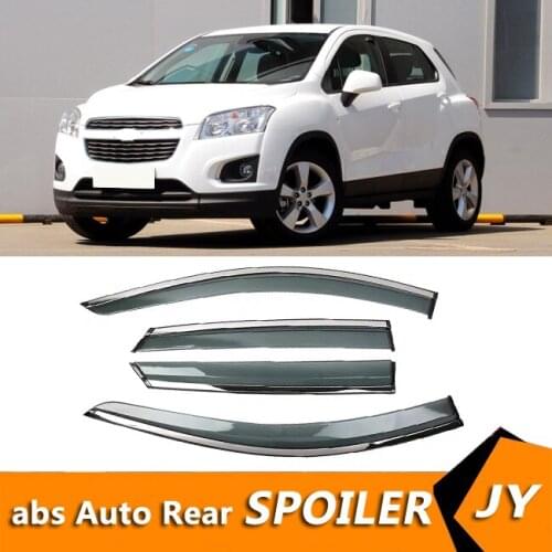 For chevrolet tracker 2014-2016 Window Visor Vent Shades Sun Rain Deflector Guard For tracker Auto Accessories 4PCS/SET