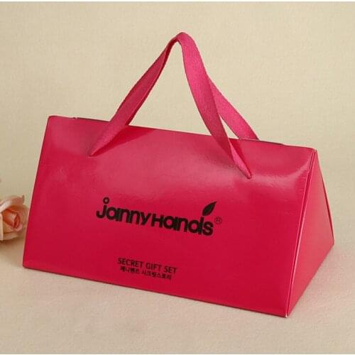 Cardboard rigid pull-out drawer packaging box with ribbon,Costomized Hair Extension Wig Packaging Box ---PX10378