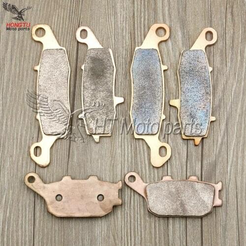 Motorcycle metal sintering brake pads For Suzuki SV400 DL 650 DL 650 1000 V-Strom GSF 650 GSF650 SV 650 SV650 GSR 750 GSR750