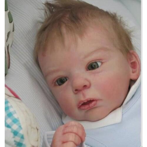 NPKCOLLECTION DIY blank kit soft vinyl reborn doll kit New model free shipping hotsale doll kit wholesale