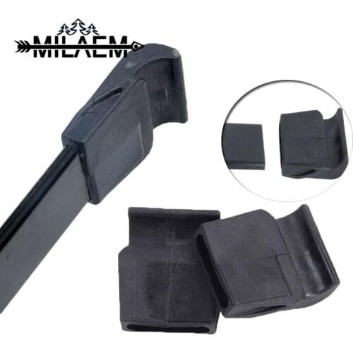 1Pair Bow Arrow String Earmuffs Set 6*30mm Nylon Bow Piece Cap Straight Bow Recurve Shooting Hunting Archery DIY Accessories