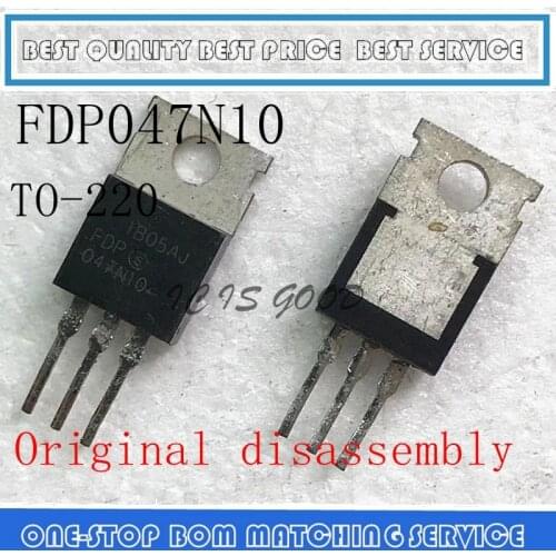 10PCS-100PCS FDP047N10 FDP 047N10 120A 110V TO-220 Original disassembly