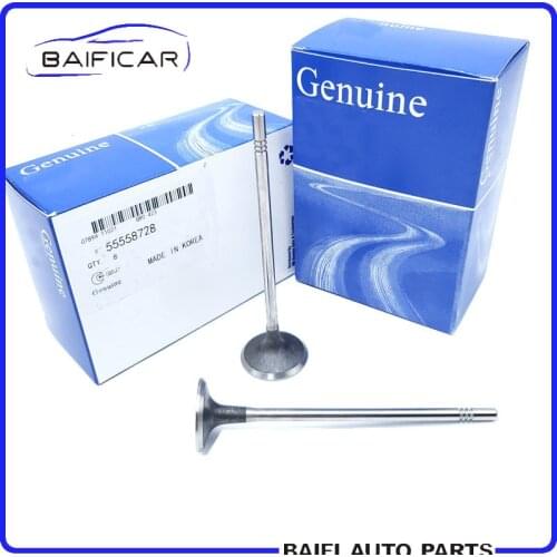 Brand New Genuine Engine Intake&Exhaust Valve 55558728 For Buick Excelle Regal Chevrolet Lova Cruze Aveo Opel Astra 1.6 1.8