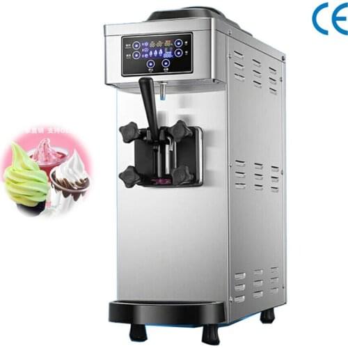 Commercial Ice Cream Makers One Flavor Ice Cream Production Machine Fully Automatic Soft Ice Cream Machine