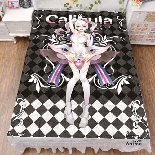 Japanese Anime Game Caligula Printed Bed sheets 120*200cm 150*200cm Bedsheet otaku Bed sheet