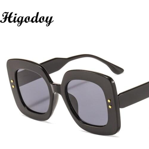 Higodoy Fashion Square Sunglasses Women Vintage Classic Men Sunglasses High Quality Women Fashion 2019