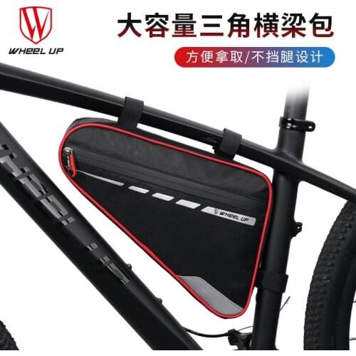 Reflective Triangle Bike Bag Bicycle Accessories Mountain Bike Pannier Mtb Pouch Mochila Bici Saccoche Velo Cycling Triangle Bag