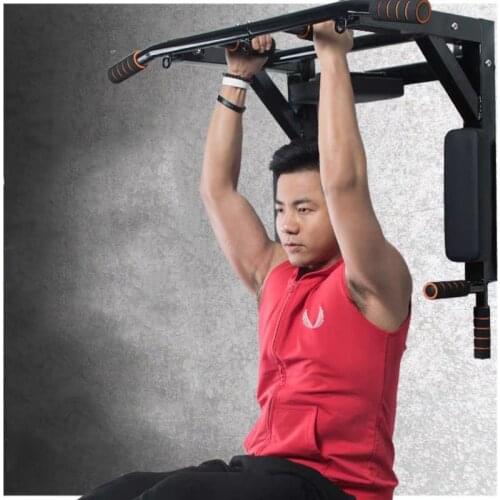 Indoor Fitness Horizontal Bar Workout Bar Chin-Up Pull-Up Bar Crossfit Sport Gym Equipment For Home Workout Fitness Equipments