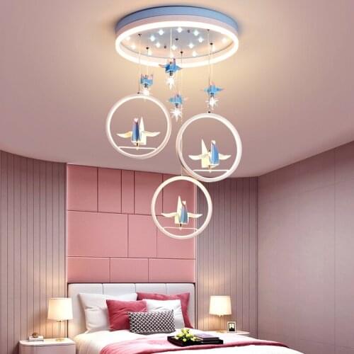 Modern kids bedroom decor smart led lights for room chandeliers ceiling dining room indoor chandelier lighting ceiling lamps