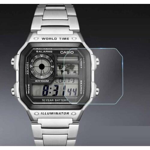 Screen Protector Cover Protective Film For Casio DW-5600/5610/5035 AE-1000/1200/1300/1400 A158WA-1 A168WA A700 AQ230 MQ-24 LA-20