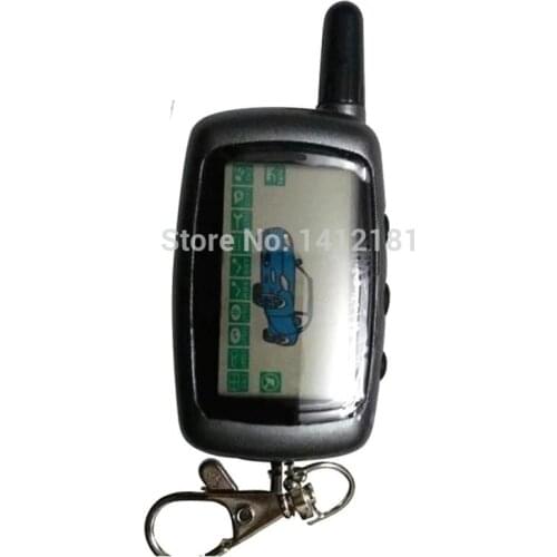 A9 Twage LCD Keychain for Russian 2 way car alarm Starline A9 A8 A6 KGB FX-5 FX5 FX-3 FX3 lcd remote control Key jaguar ez-Beta