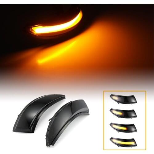 For Renault Clio IV Captur J87 MK4 13-16 Dynamic LED Turn Signal Light Rearview Mirror Blinker Indicator Lamp Car Styling D0294