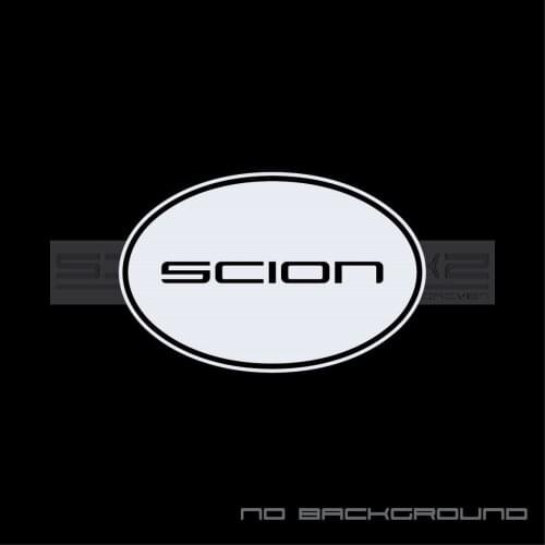 For 2Pcs/Pair Scion Decal Sticker logo emblem Turbo AE86 FRS XC XB JDM Pair Car Styling