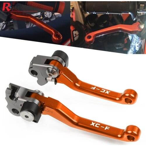 For 505XC-F 450XC-F 2009 Motocross Dirt Bike Pit bike Aluninum Pivot Handle Lever Brake Clutch Levers Motorbikes Accessories