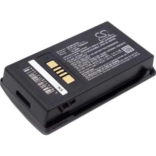 Cameron Sino Barcode Scanner Replacement Li-ion Battery 5200mAh For BTRY-MC32-01-01 AML MC3200, MC32N0, MC32 Free Tools