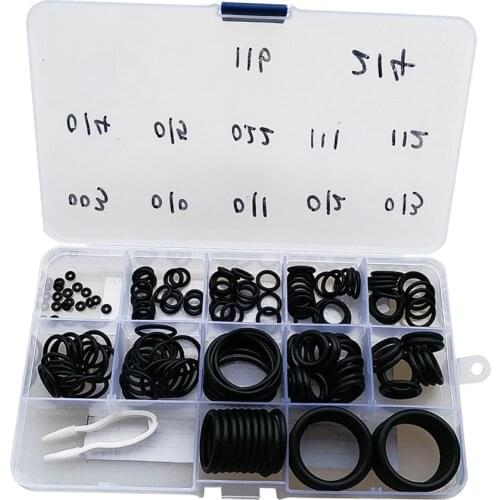 170Pcs Scuba Diving O-Ring Kit with Pick Set - 12 Sizes 70 Duro Dive Hose Tank Valve Regulator Sealed Rings Swimming Diving