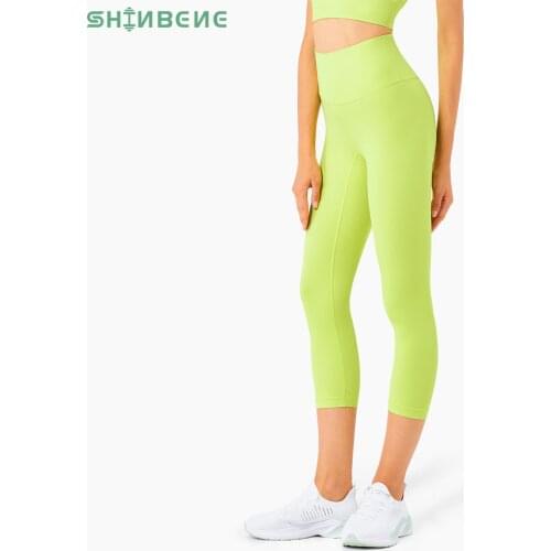 SHINBENE 21" BACK SEAMLESS POCKET High Waist Workout Sport Leggings Women Buttery Soft Camel Toe Proof Gym Yoga Pants Fitness