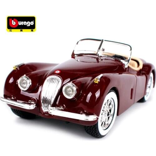 Bburago 1:24 JAGUAR XK 120 ROADSTER Diecast Model Car Toy New In Box Free Shipping 300SL 22018