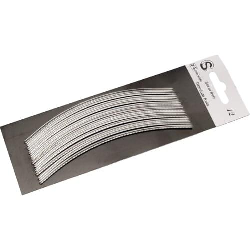 Sintoms Fret Wire Set for Modern Fender Strat Tele Gibson PRS Guitar, 2.3mm Medium Size Titanium