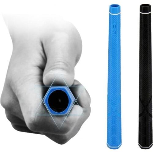 Non-slip Hexagonal Golf Club Grip Standard Size Golf Putter Grip Golf Training Auxiliary Practice Accessories for Court