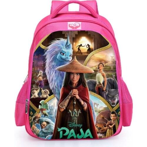 Disney Cartoon Legend of looking for Dragon School Bags For Boy Girl Cute 3D Print Casual School Backpack Children Bookbags