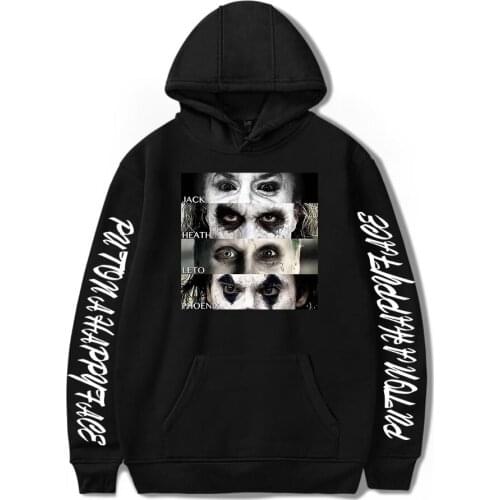 Joker Hoodies Men Women Harajuku Oversized Hoodie Sweatshirt Hot Sale Hooded Streetwear Pullover Hip Hop Hoodies Male Sweatshirt