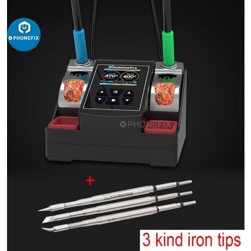 Xsoldering Pro T210 Lead-free 220W Soldering Station 2.5S Heat Up Universal JBC 210 245 Soldering Handle Tip BGA Rework Tool
