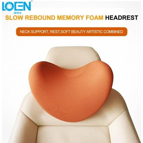 Auto U Style Car Pillow Neck Pillows Support Memory Foam Headrest Universal For Travel Office Home Car for toyota 0 bmw jeep