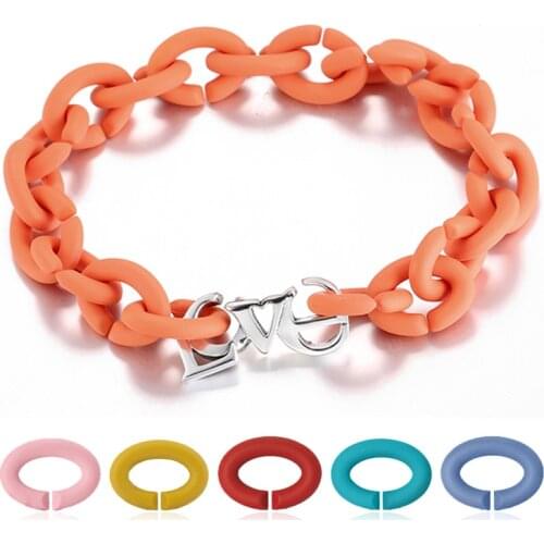 Charms Bracelets bead 10 color Hard Rubber X Bracelets Couple Men X style beads Jewellery European Gift