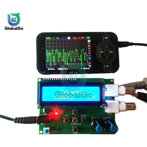 DDS Function Signal Generator Sine Square Triangle Sawtooth Wave Low Frequency