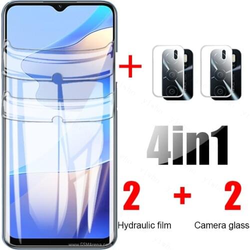 Hydrogel Film for OPPO A16 2021 Screen Protectors Not Glass for OPPO A16 A 16 16A OPPOA16 CPH2269 6.52inch Camera Lens Glass
