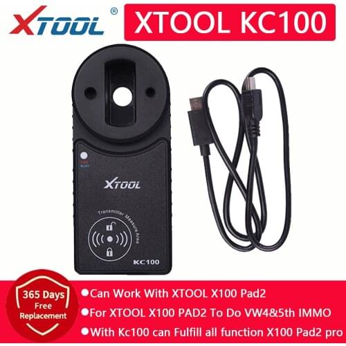 XTOOL KC100 Car Diagnostic Tool KC 100 For X100 PAD2 Work For VW4&5th IMMO As X100 PAD2 PRO With Free Shipping